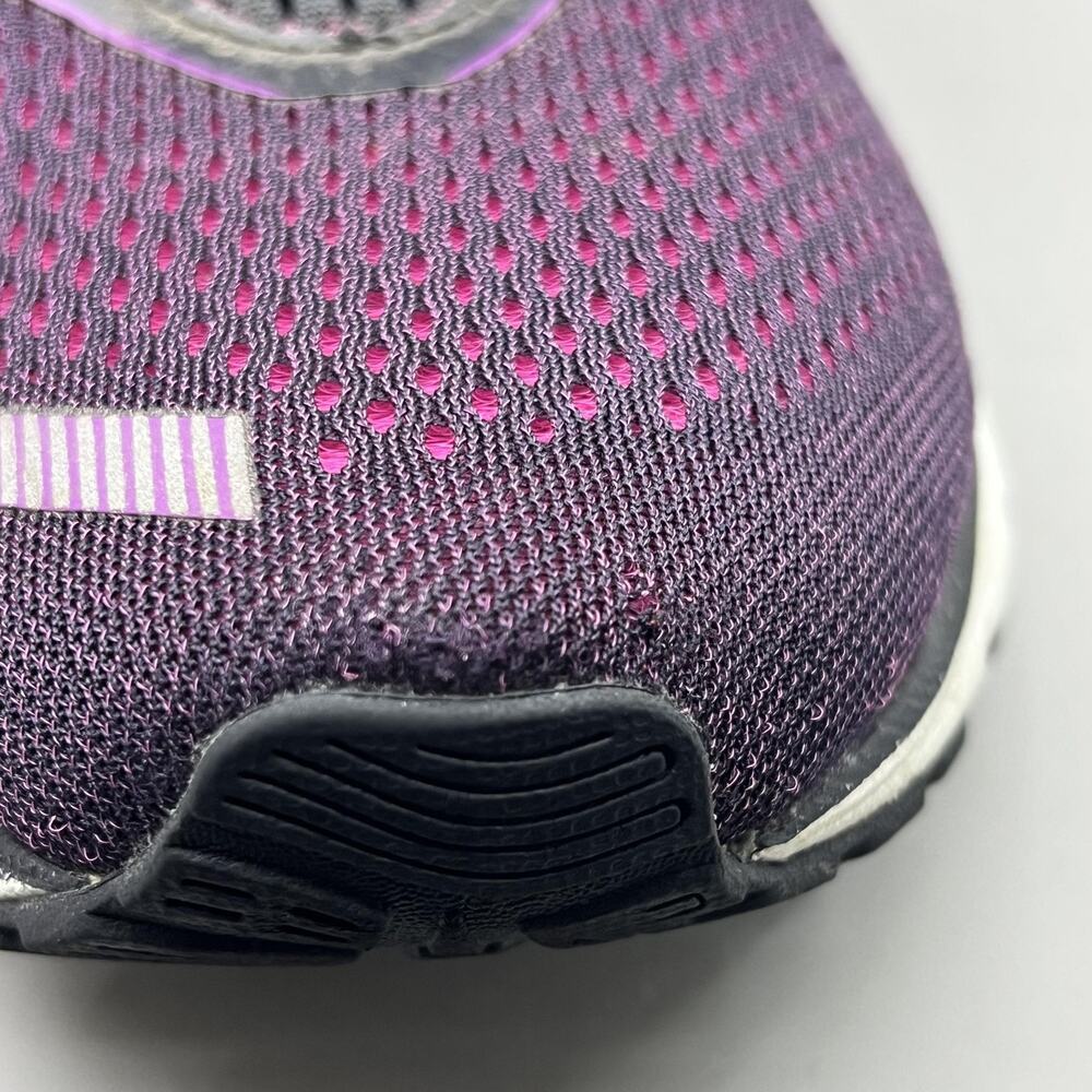 Brooks Ghost 12 Running Shoes Women Size 9 B Purple Mesh Comfort Low Sneakers - Picture 9 of 9